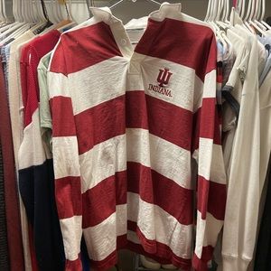 thick indiana 1/4 button up/sweatshirt